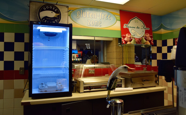 Inside the Gluten Free Zone. (Photo by Ellie Shechet)